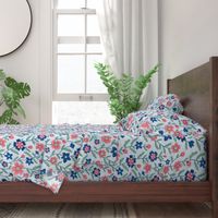 Chintz flowers pattern