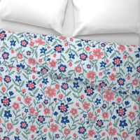 Chintz flowers pattern