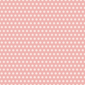 Pink polka dots pattern