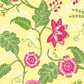 Chintz Indian florals