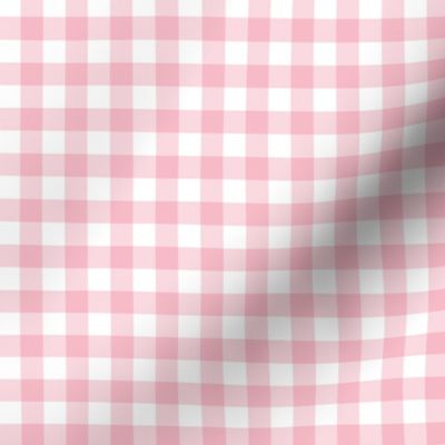 8" Dark Pink Gingham