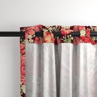 British Chintz Floral Red