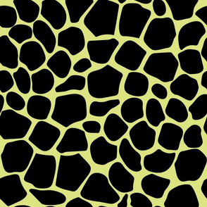 Animal Print in lime