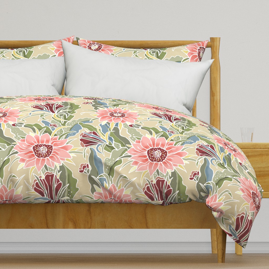 Dragon Flower Chintz 