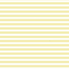 Yellow and White Stripe