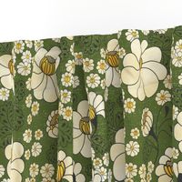 Chintz Meadow Green