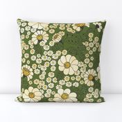 Chintz Meadow Green