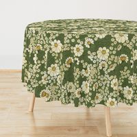 Chintz Meadow Green