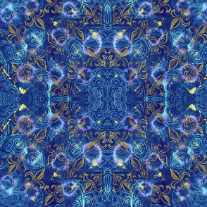 Kaleidoscope Fleur de Lis