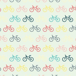 I want to ride my bicycle on lime background