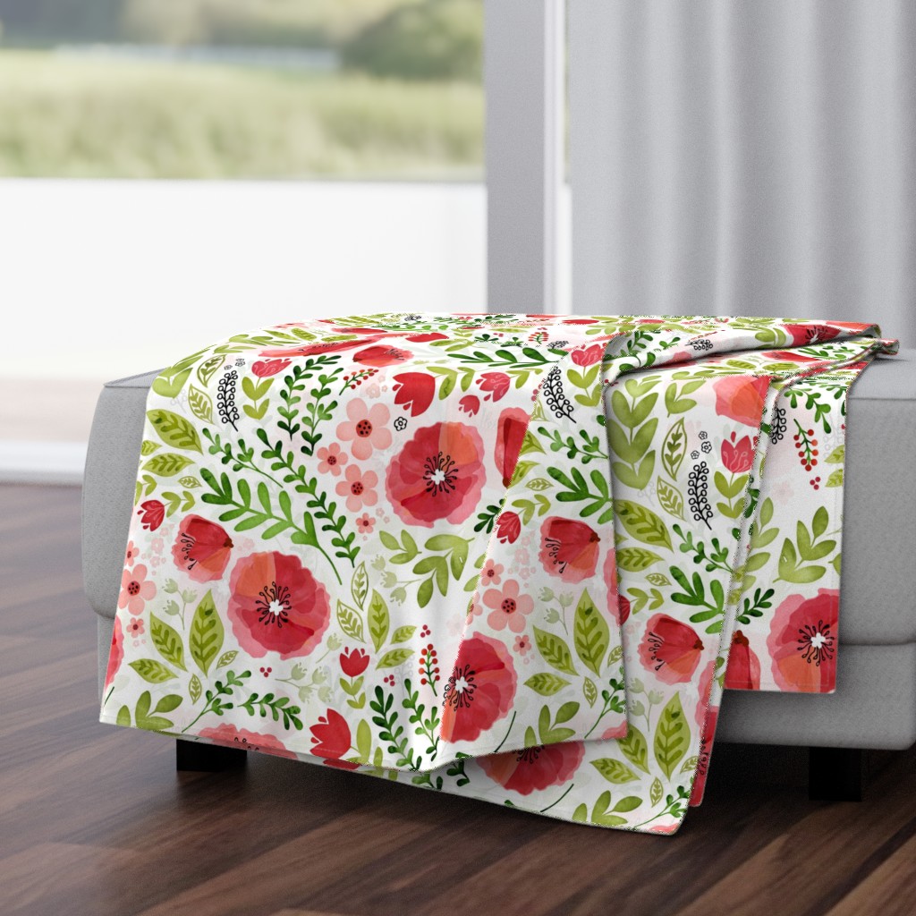 Poppy chintz