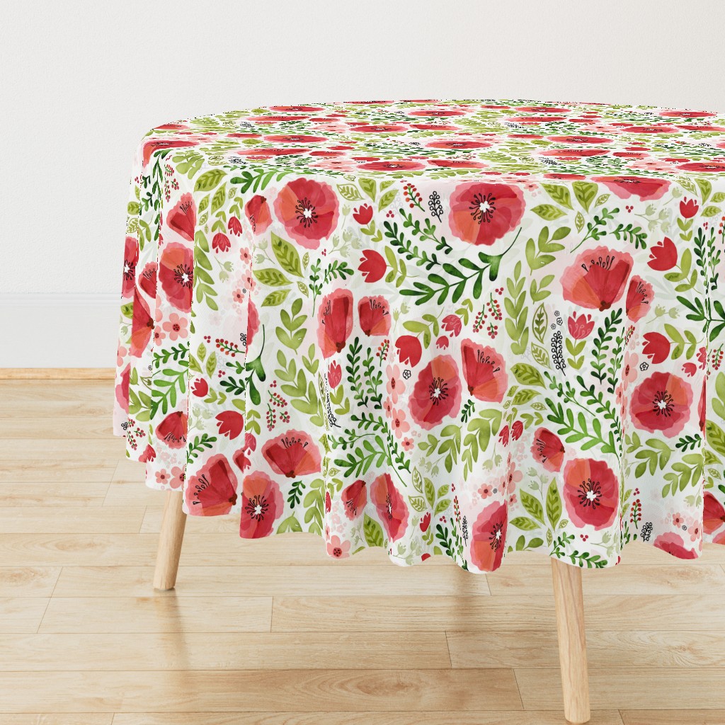 Poppy chintz