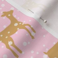 Fawns| Polkadot Snow |Pink Tan|Renee Davis