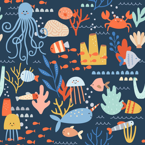 Sea Life Pattern