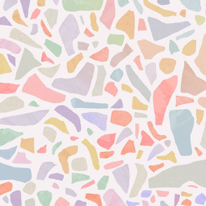 Terrazzo Pattern with Candy Colors