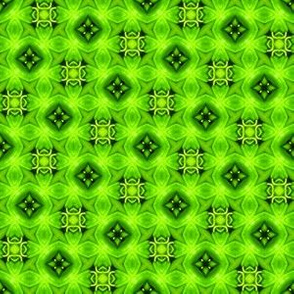 Quilting in Green Design No. 14