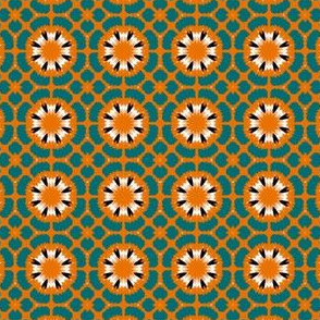 Turkish Windows Black White Teal Orange