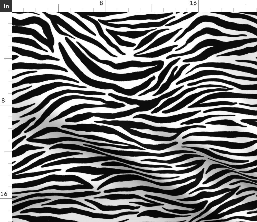 Zebra Fabric | Spoonflower
