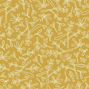 Wonderland - Flora - Australian Wattle - Yellow