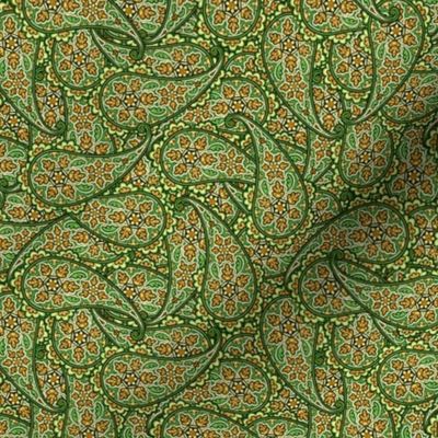 Green Paisley 