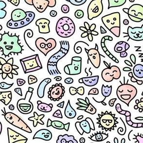 A World of Doodles Watercolor
