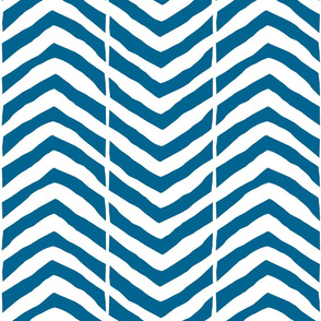 Jumbo Chevron navy