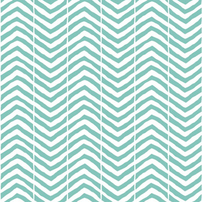 large chevron mint