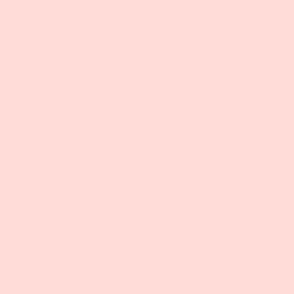Gingerly solid Pink, hex code feded8