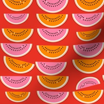 watermelon slices (orange)