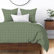 Crossover Plaid Dark small: Sage Green & Cream Linear Plaid