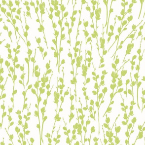 Pussy Willow | Lime Green