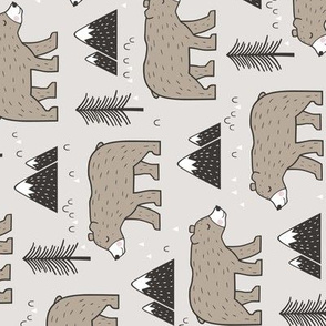 Mountain Bear  Woodland Rotated