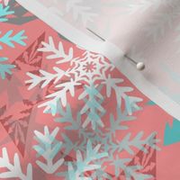 Snowflakes (pink)