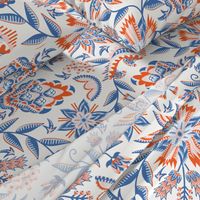 Coromandel Coast Chintz // Orange JUMBO