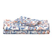 Coromandel Coast Chintz // Orange JUMBO