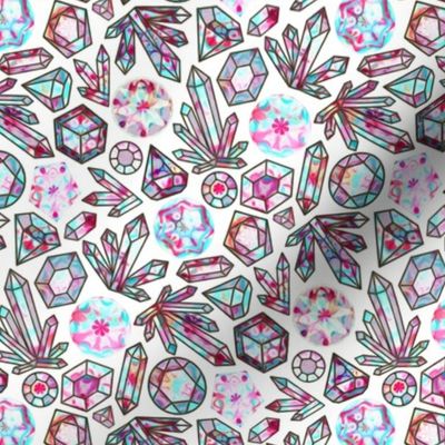 Kaleidoscope Crystals - White (Small Version)