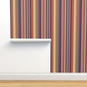 Serape Stripe-Muted Jewel Tones