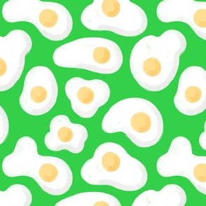 Fried Eggs Green