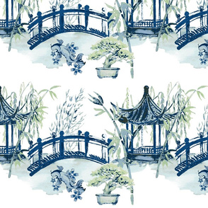 Classic Blue Chinoiserie