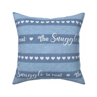 The Snuggle is Real in Blue