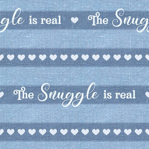 The Snuggle is Real in Blue