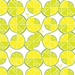 Summer truchet - lemon and lime
