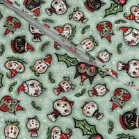 Spooky Christmas Scatter Small