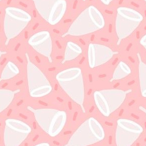 Menstrual Cups Red