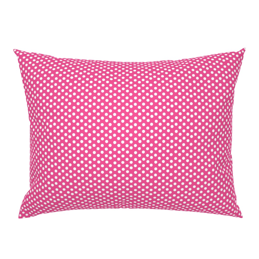 Pretty Polka Dots in Hot Pink