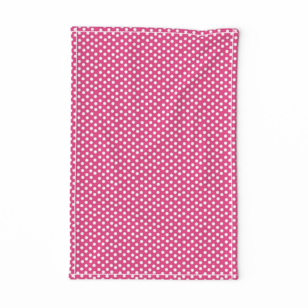 Pretty Polka Dots in Hot Pink