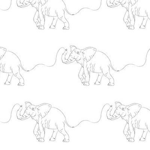 Elephant Black & White (small)