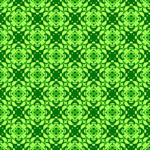 Quilting in Green Design No. 11