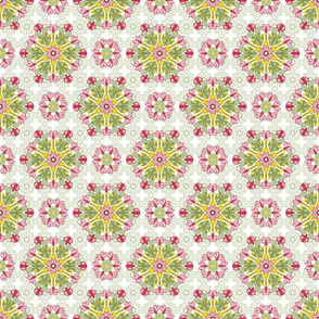 Abstract Floral Kaleidoscope