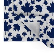 Maple Leafs Leaves Blue White